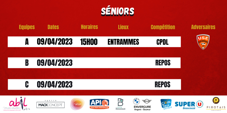 AGENDA DU WEEK-END !