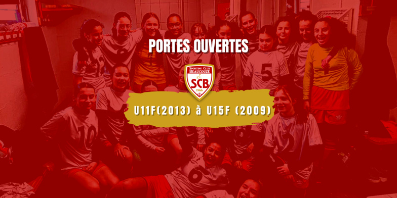 Portes Ouvertes Pôle Féminin !