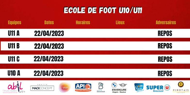 AGENDA DU WEEK-END !