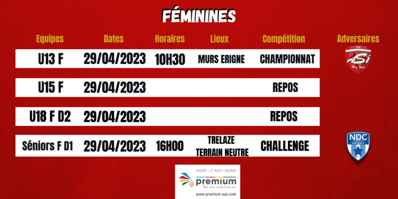 Agenda du week-end !