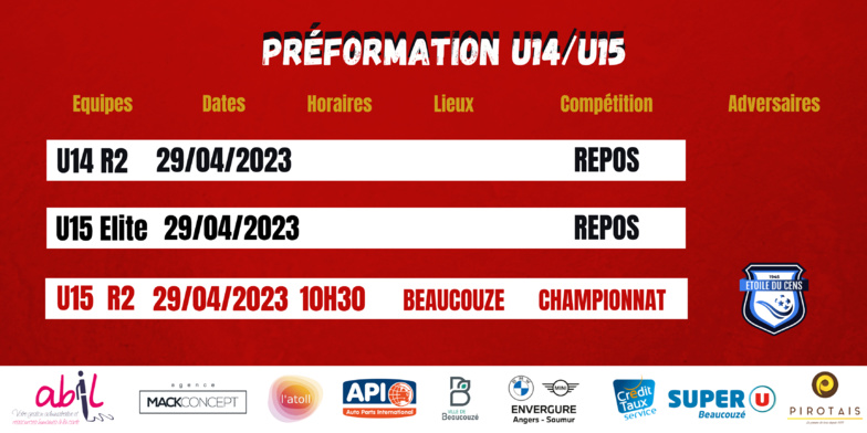 Agenda du week-end !