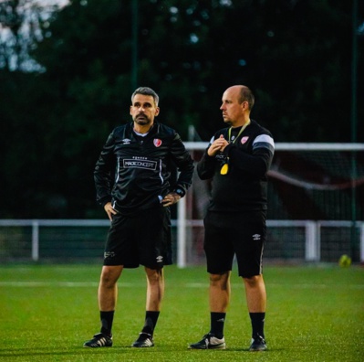 François MASSON (à gauche) et son binôme Damien MILLON (à droite) garderont la destinée du club la saison prochaine.