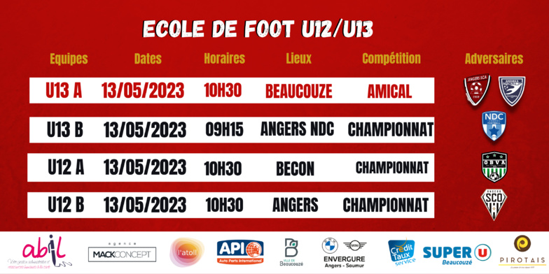 AGENDA DU WEEK-END !
