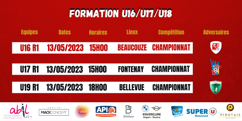 AGENDA DU WEEK-END !