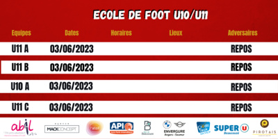 Agenda du week-end !