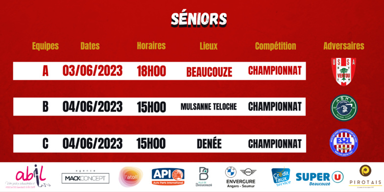 Agenda du week-end !