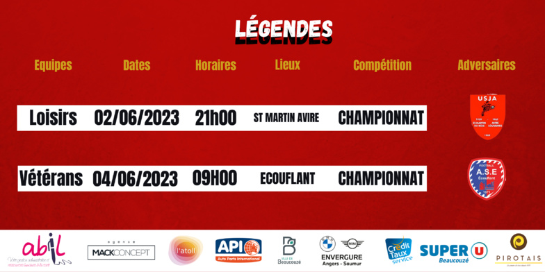 Agenda du week-end !