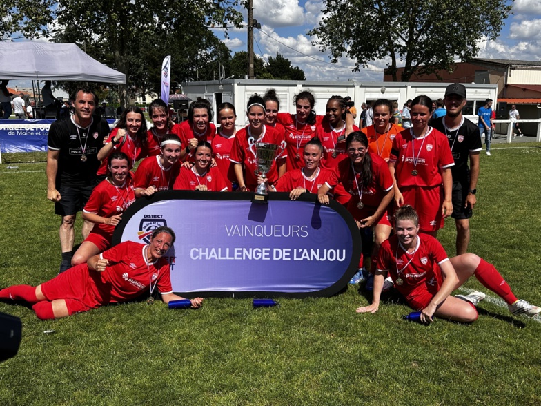 Les séniors Féminines remportent le Challenge de l'Anjou ! Les séniors Féminines remportent le Challenge de l'Anjou !