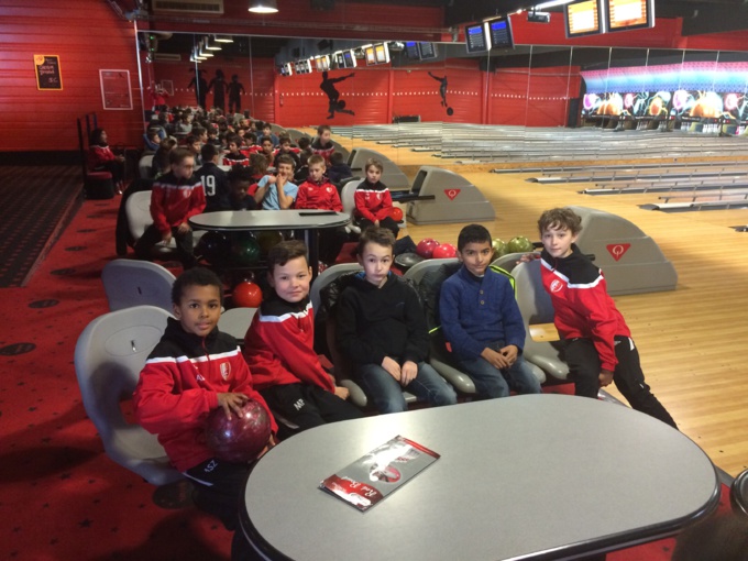 U11. Sortie bowling bien réussie !