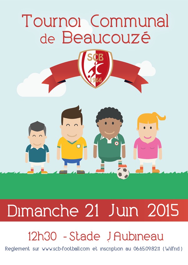 Tournoi Communal de Beaucouzé, Dimanche 21 Juin Tournoi Communal de Beaucouzé, Dimanche 21 Juin
