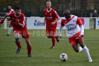 Bruce Inkango aura réussi à faire plier la défense Sablaise. (Photo d'archives) Bruce Inkango aura réussi à faire plier la défense Sablaise. (Photo d'archives)