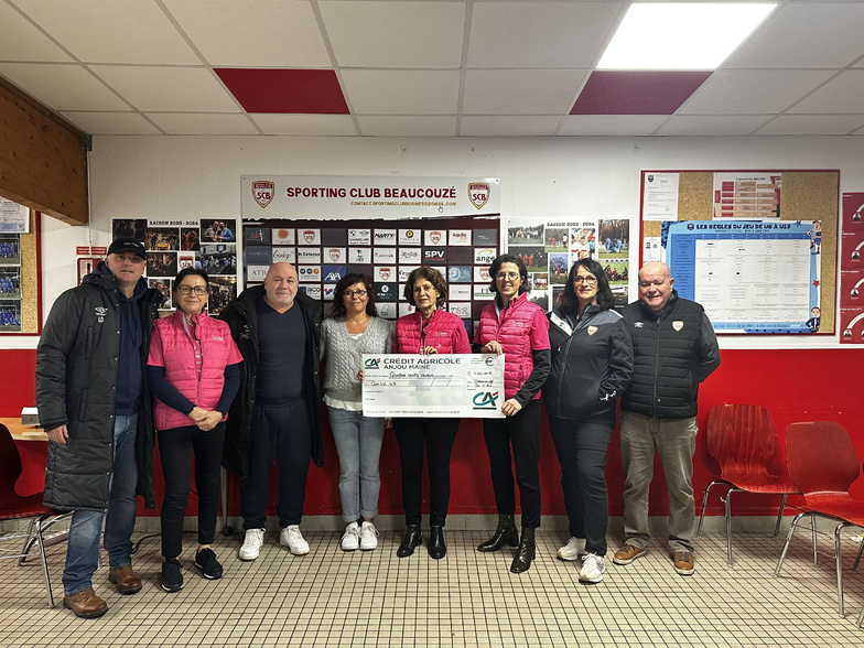 Le SC Beaucouzé mobilisé pour Octobre Rose 🎀 Le SC Beaucouzé mobilisé pour Octobre Rose 🎀