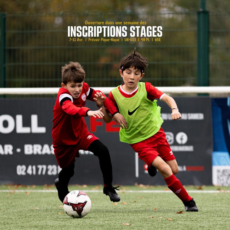 📢⚽️ Ouverture imminente des inscriptions du stage ! ⚽️📢 📢⚽️ Ouverture imminente des inscriptions du stage ! ⚽️📢