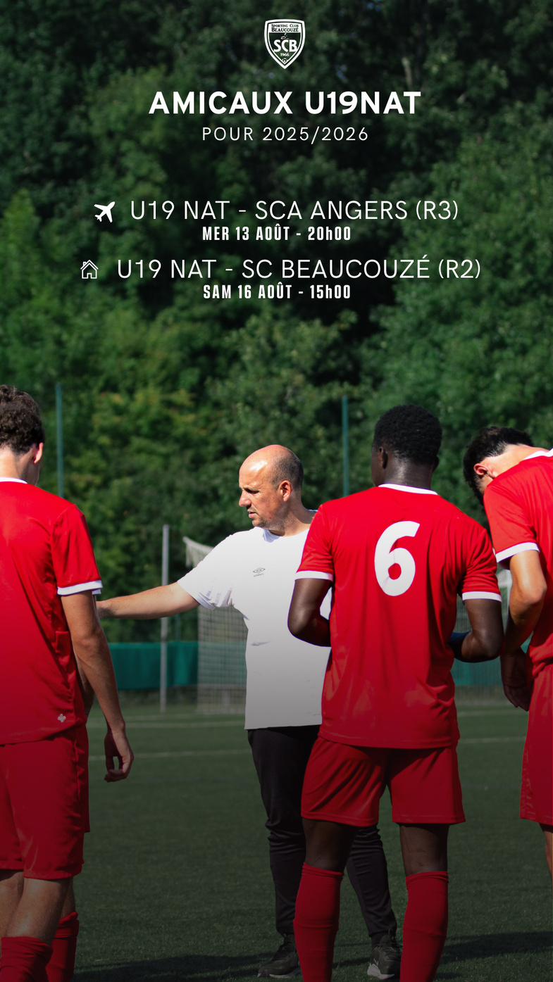 Calendrier des matchs amicaux