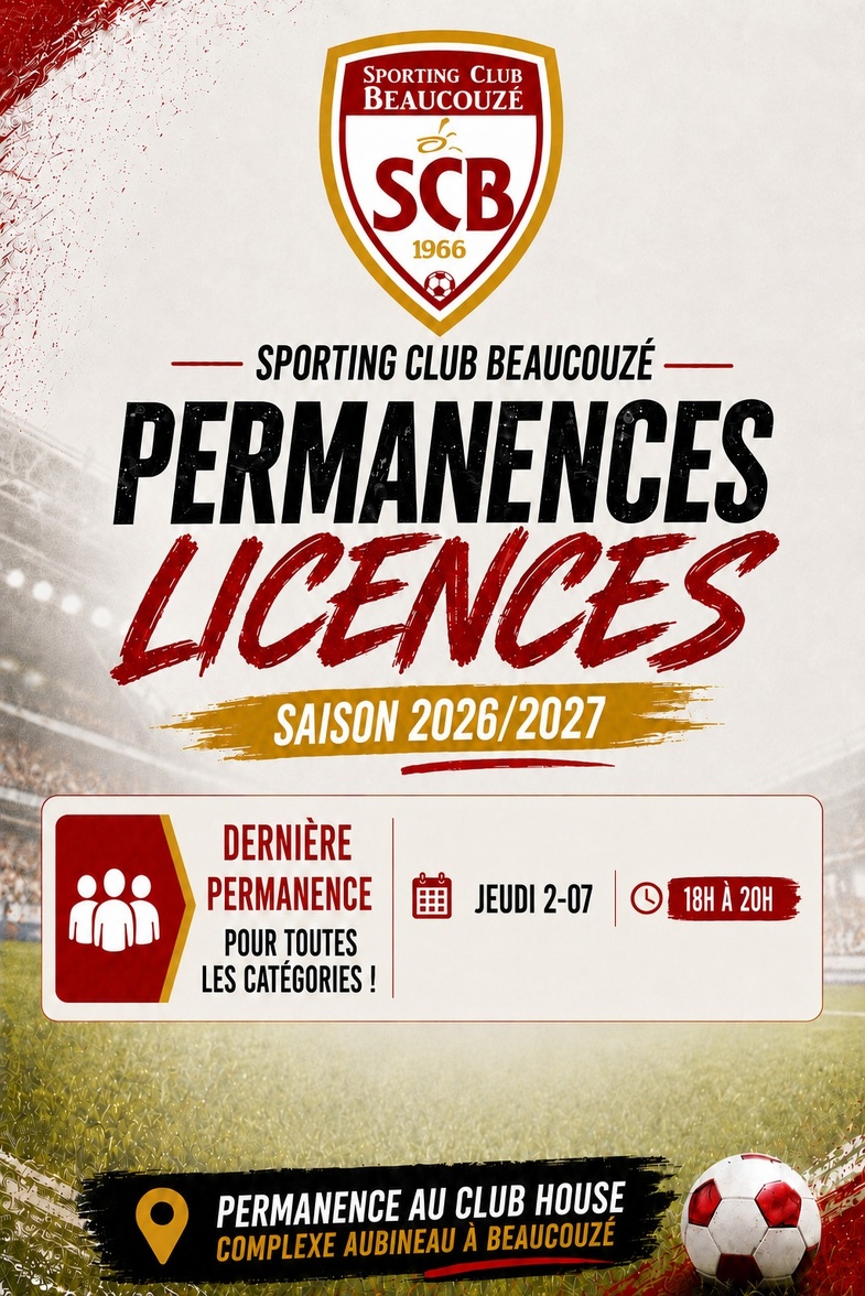 DERNIERES PERMANENCES !