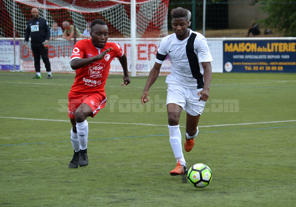 Miguel N'Goadmy double buteur et blessé malheureux. Miguel N'Goadmy double buteur et blessé malheureux.