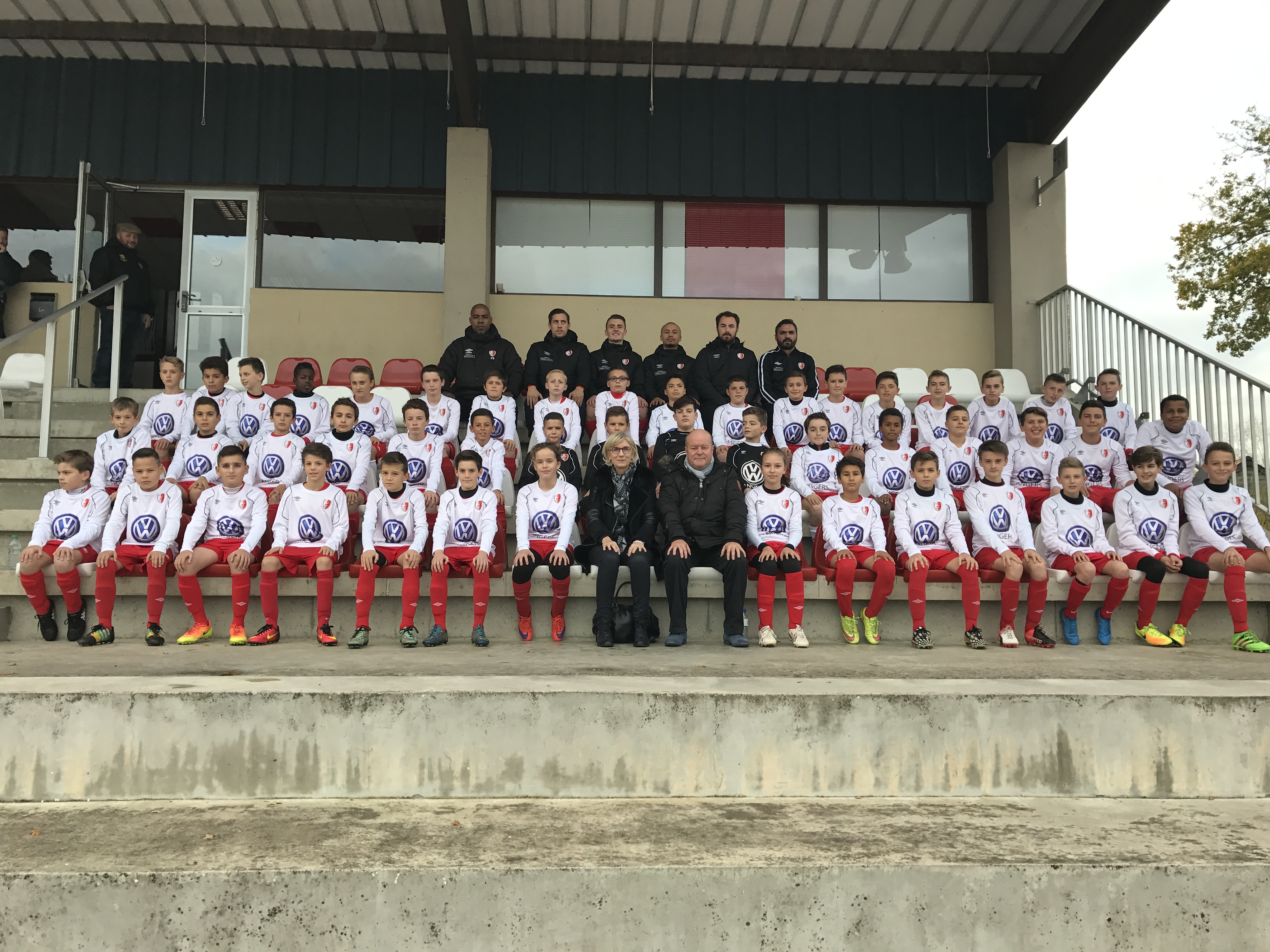 U13. Groupe BOUCHER VOLKSWAGEN nouveau partenaire maillots