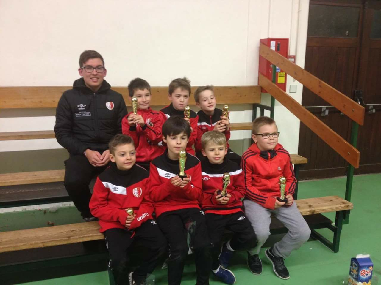 U9. Défait en finale du Tournoi de Saint Étienne de Montluc