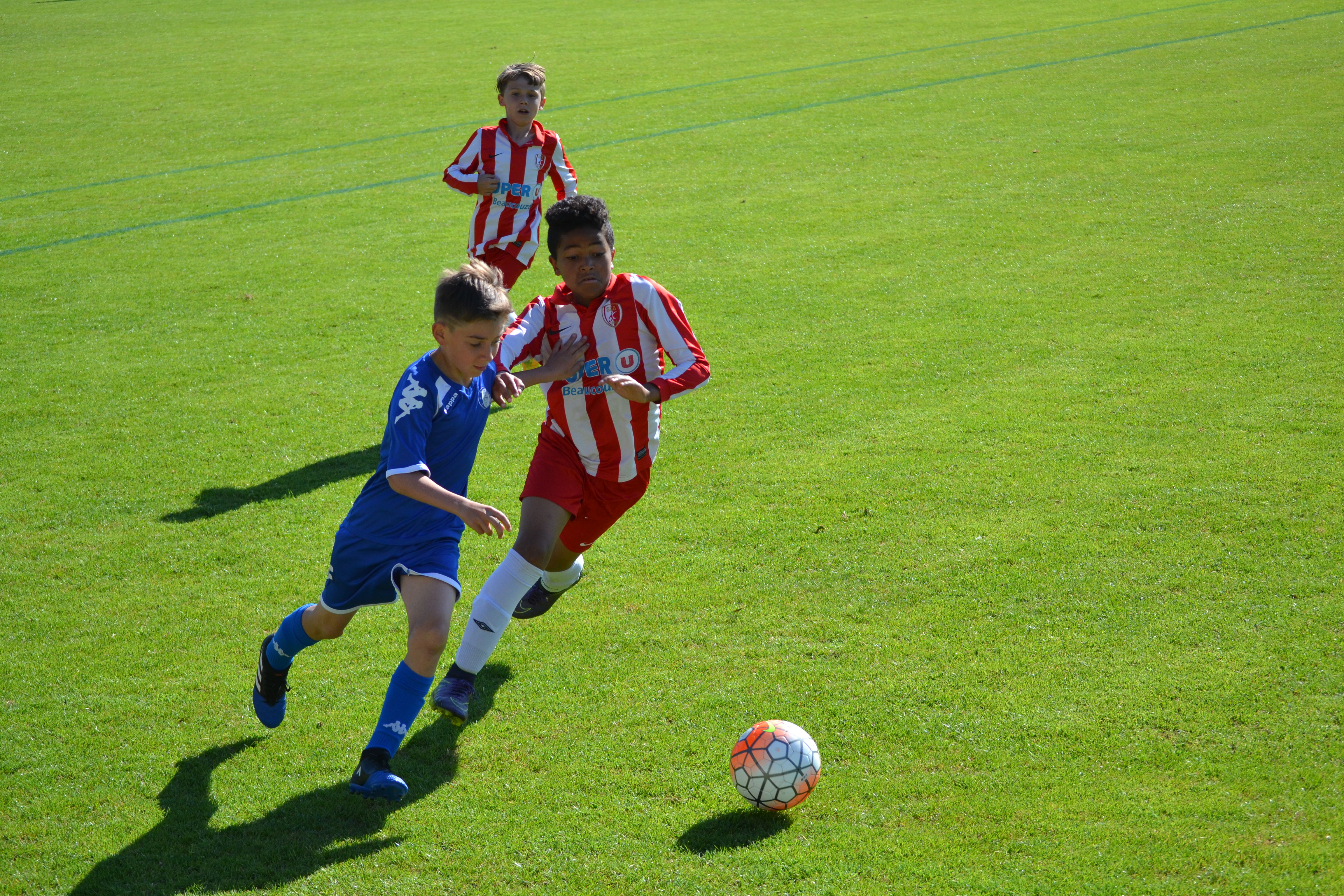 Jeunes à 8. Pas de victoires pour nos U13