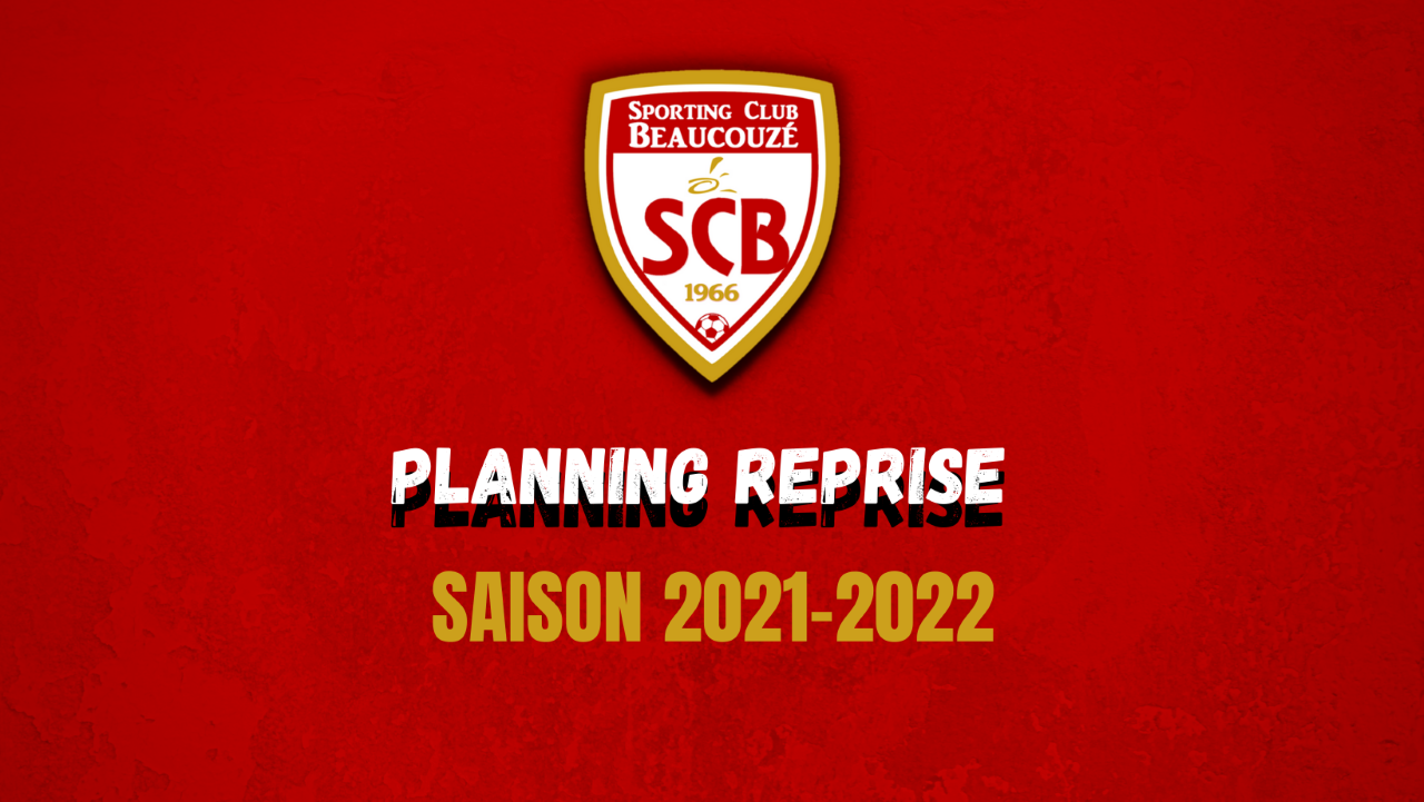 Planning de reprise, on vous dit tout Planning de reprise, on vous dit tout