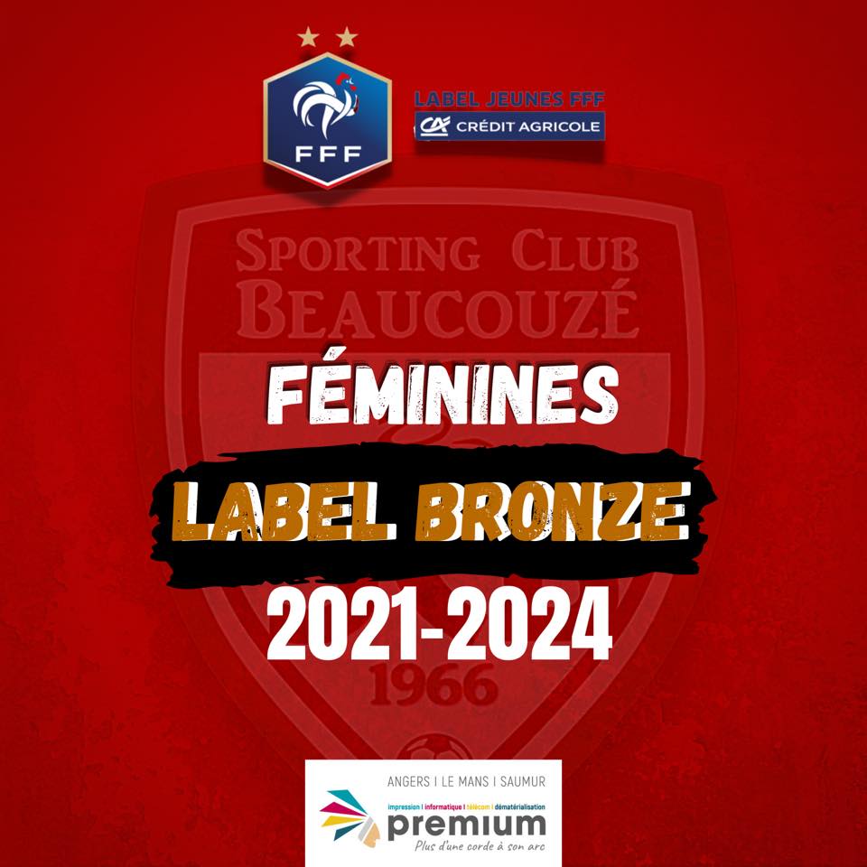 Renouvellement du Label Jeunes Foot Féminin FFF 2021/2024 !