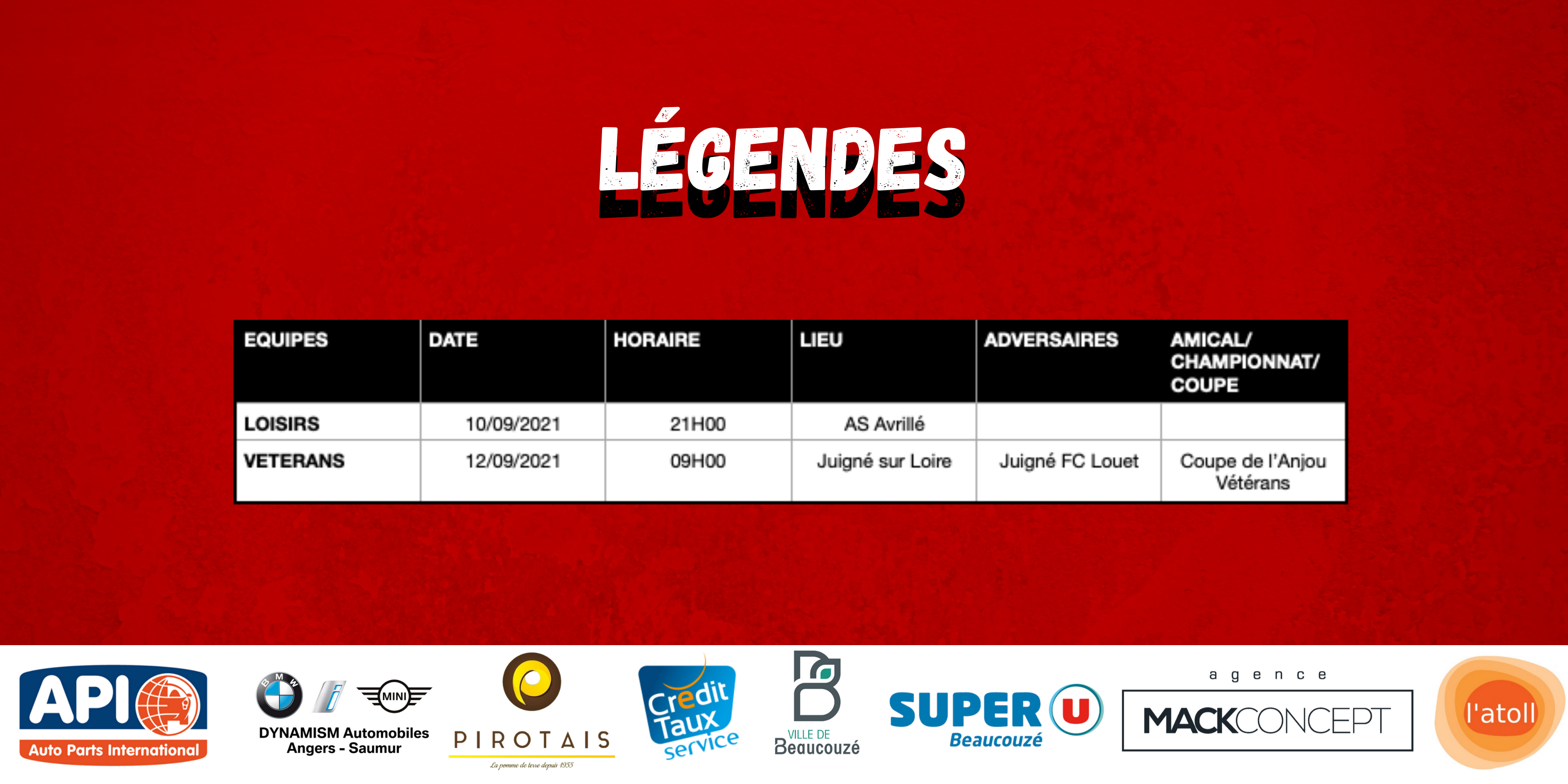 Agenda du Week-End