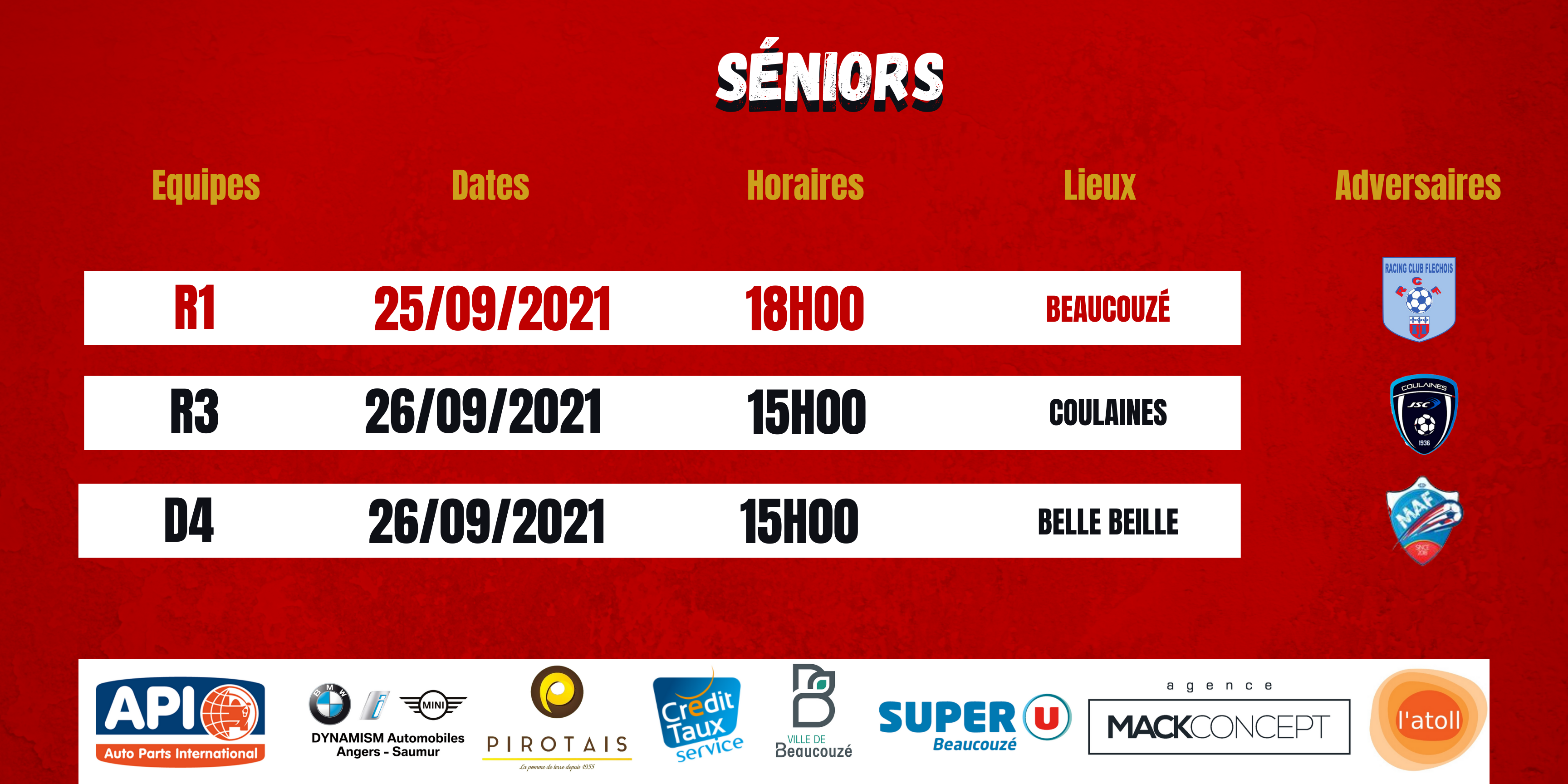Agenda du Week-End