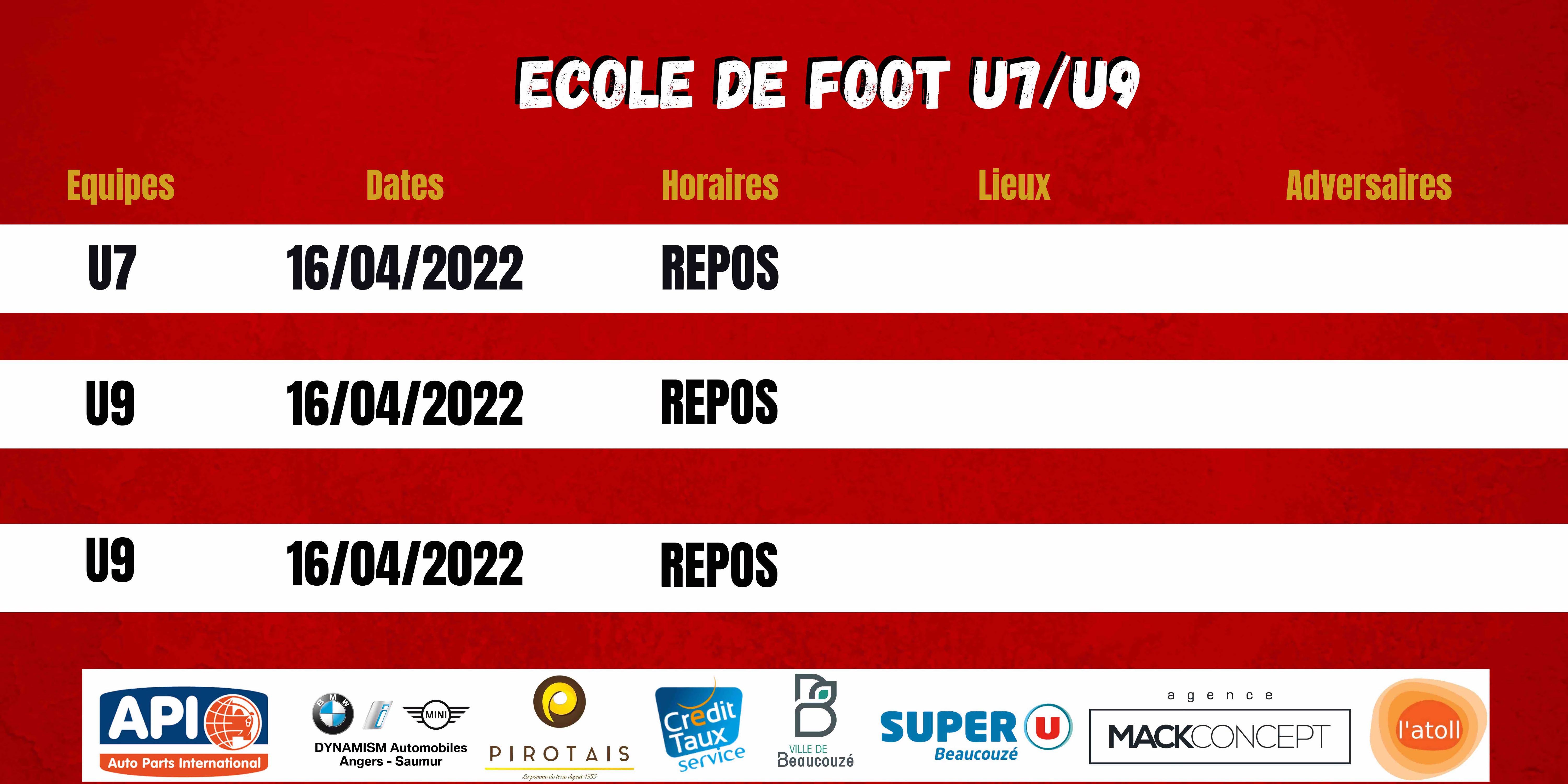 Agenda du week-end !