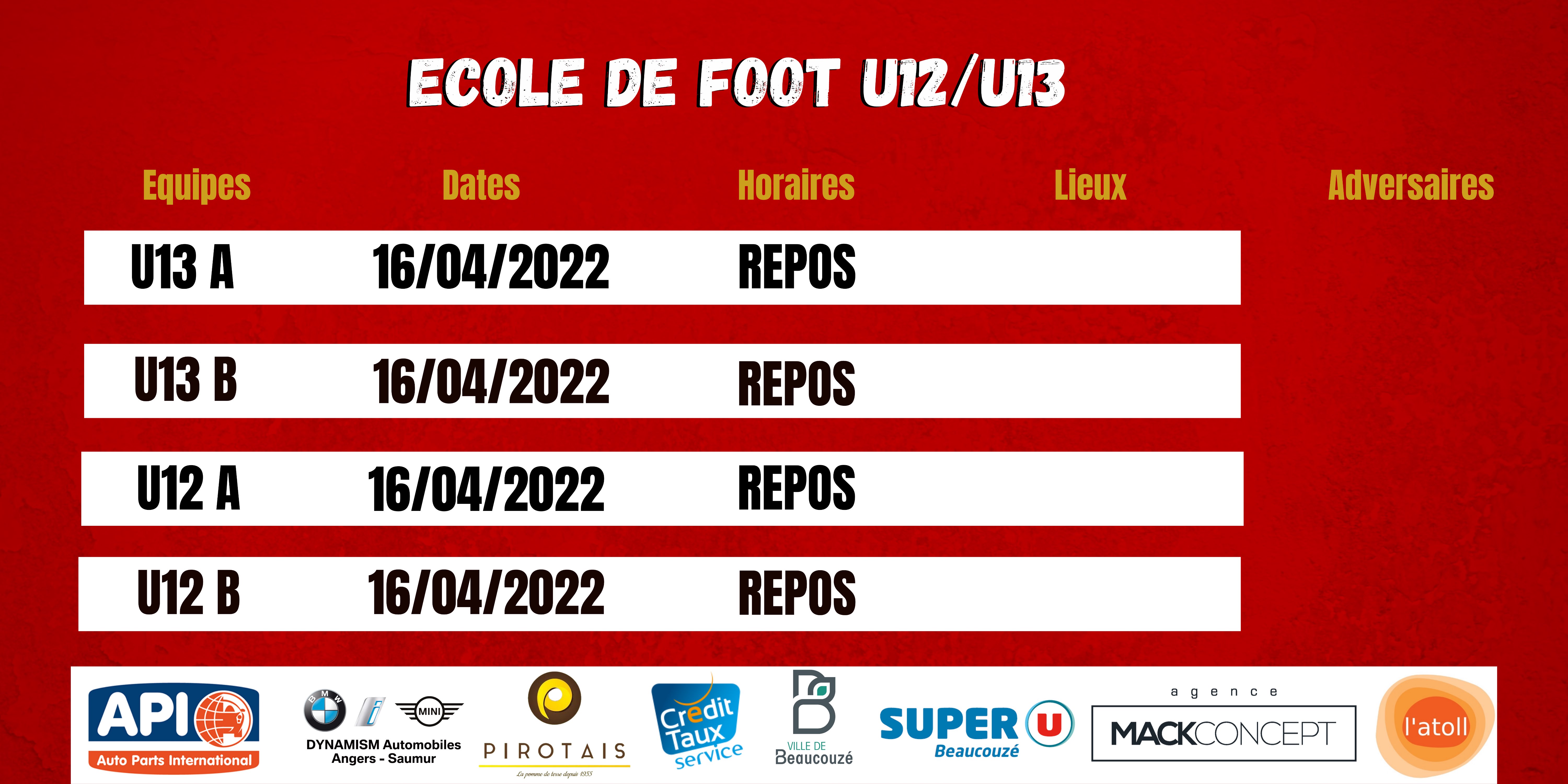 Agenda du week-end !