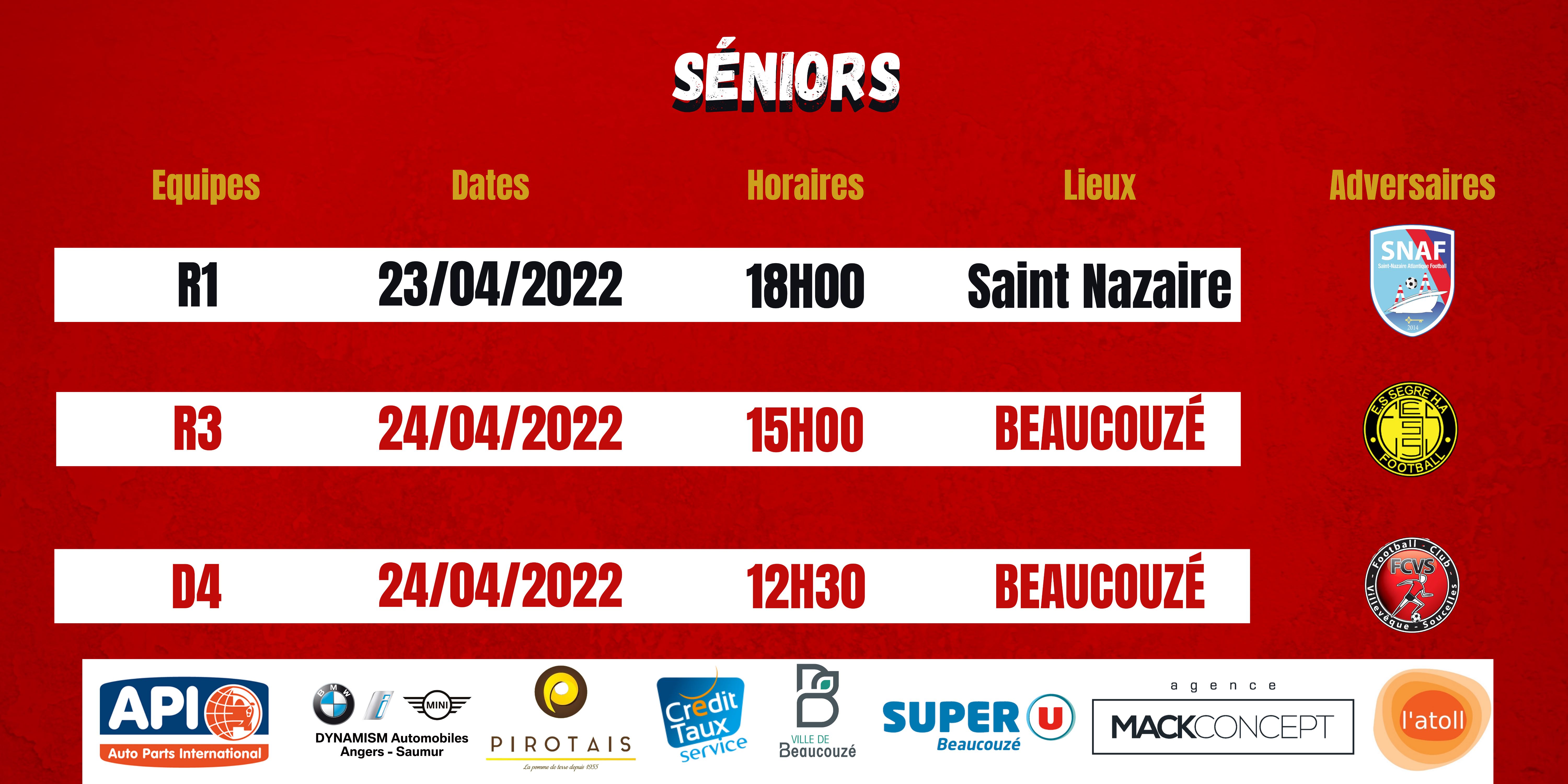 Agenda du week-end !