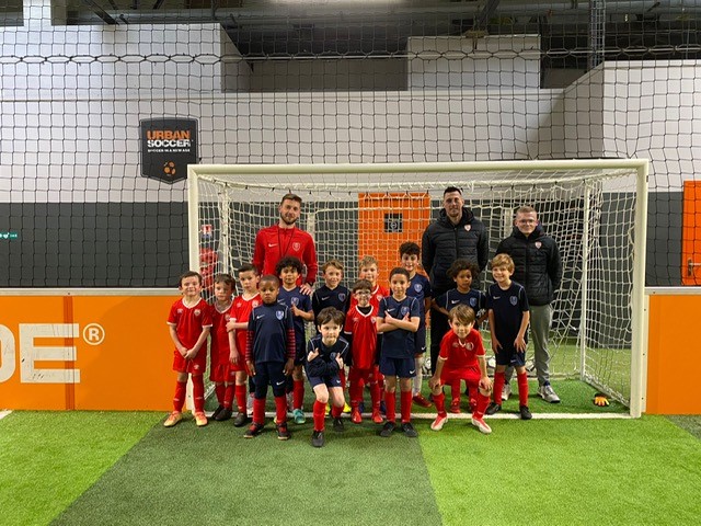 Les U6-U7 et U11 ont joué la PSG Académy !