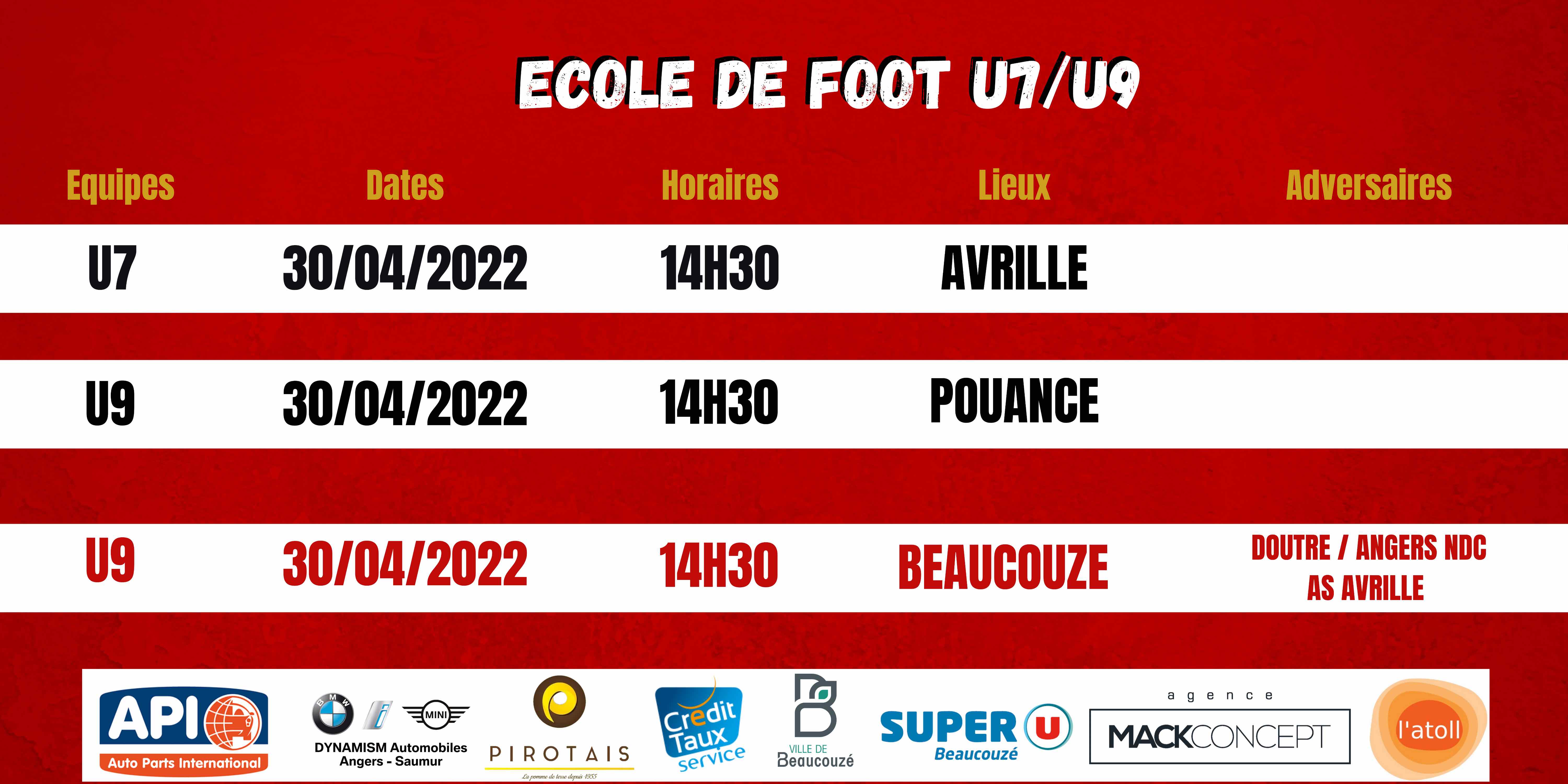 Agenda du week-end !