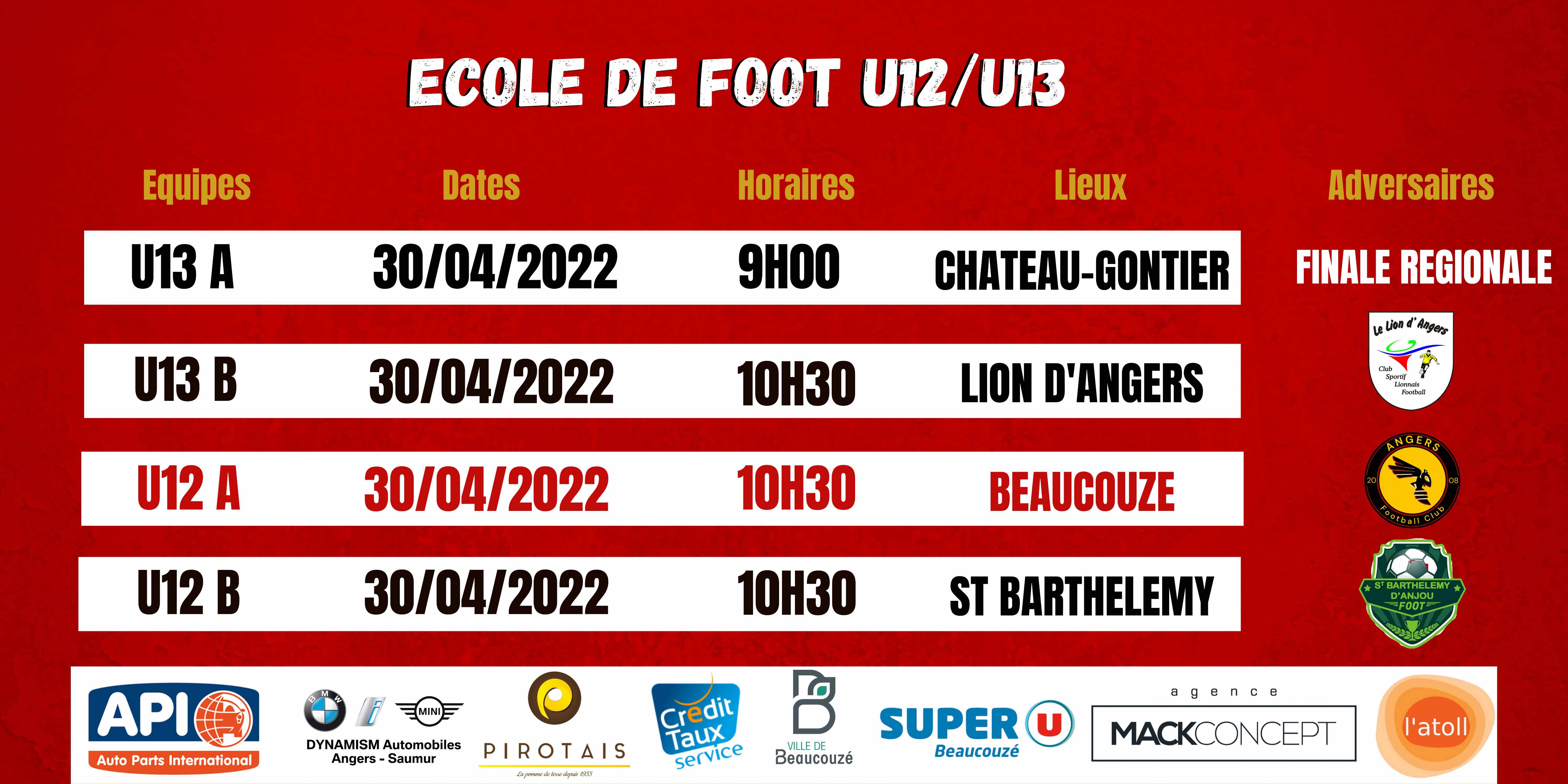 Agenda du week-end !
