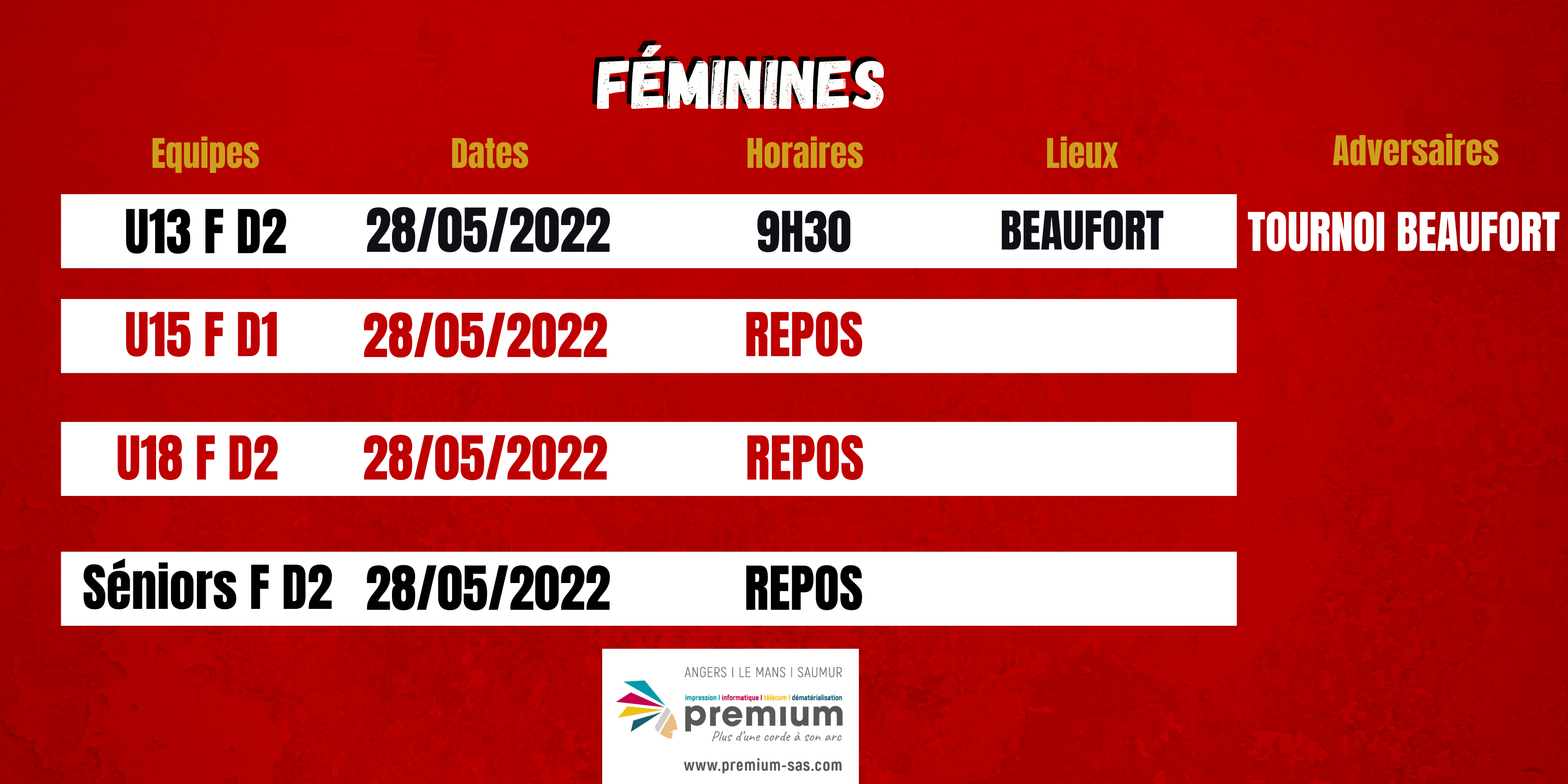 Agenda du week-end !