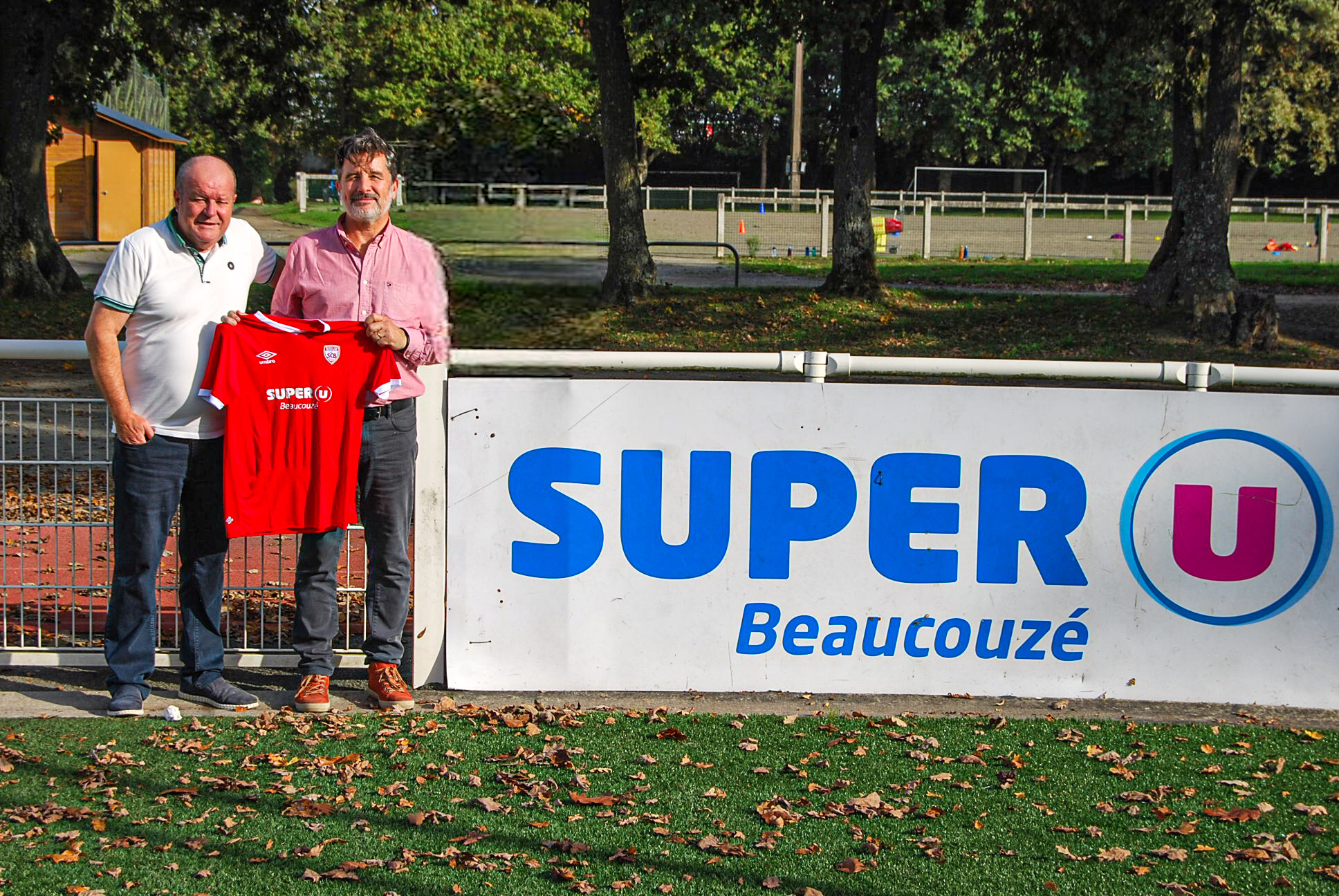 Super U Beaucouzé partenaire officiel U13 ! Super U Beaucouzé partenaire officiel U13 !