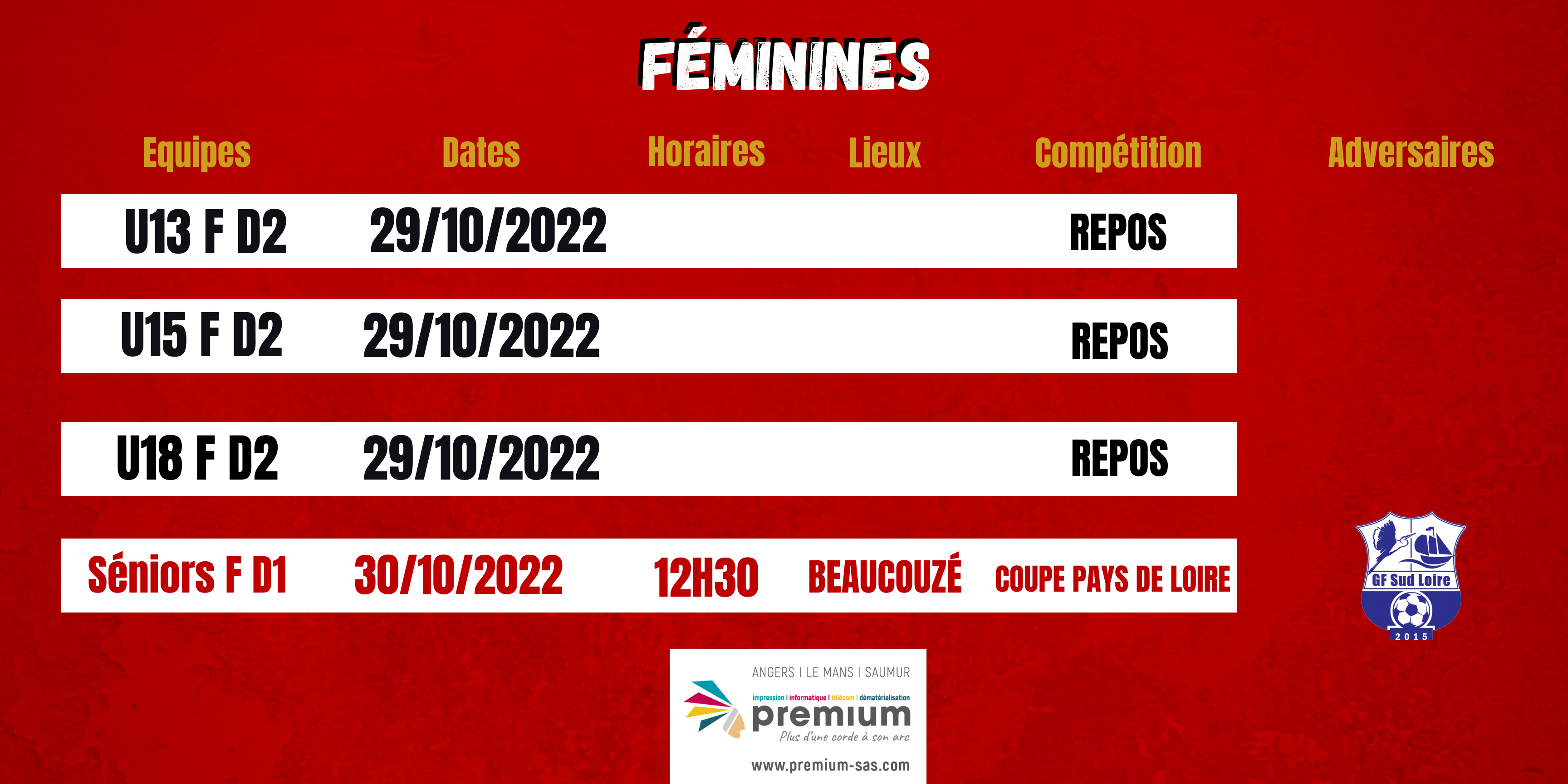 Agenda du week-end !