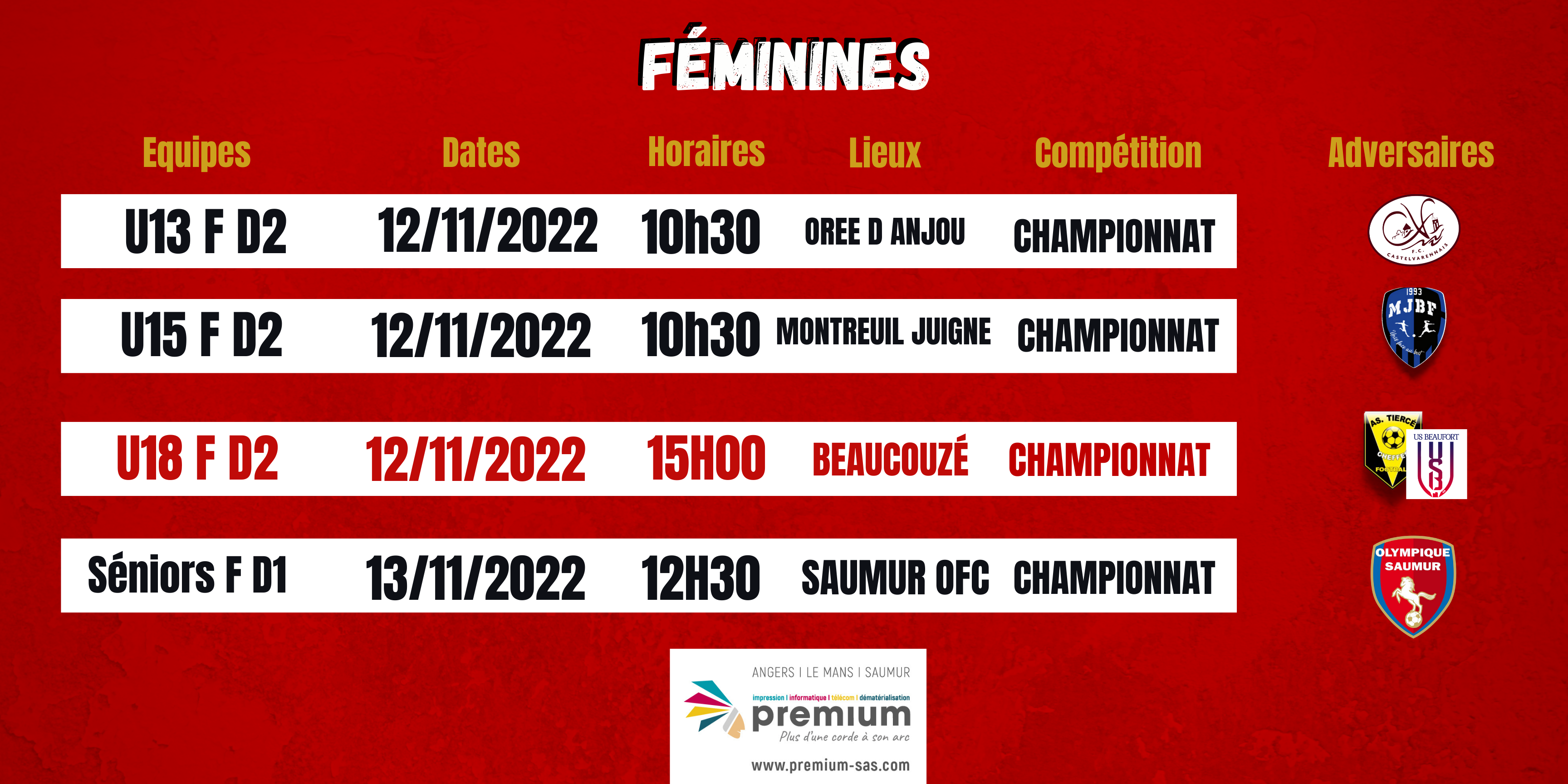 Agenda du week-end !