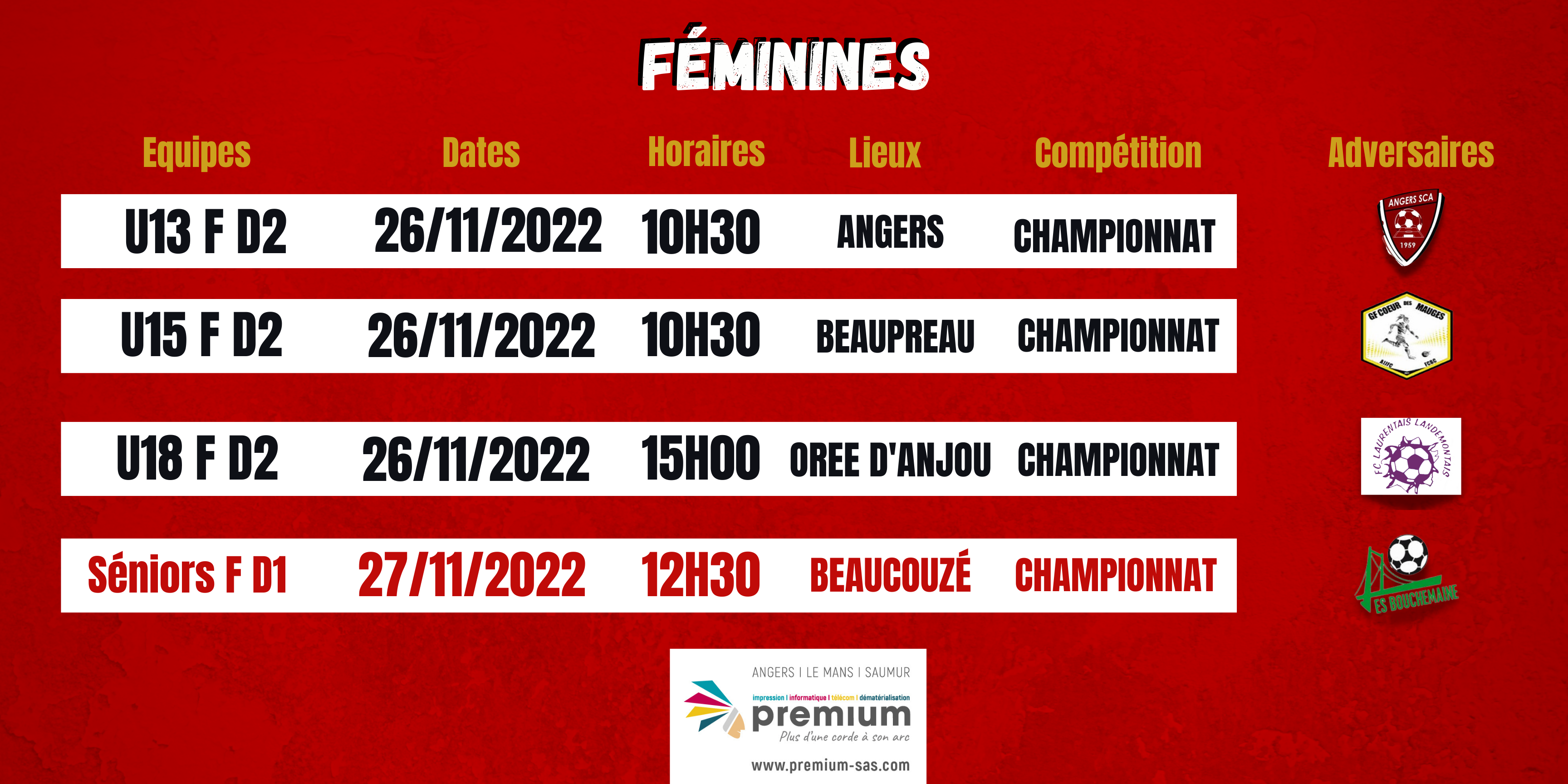 Agenda du week-end !