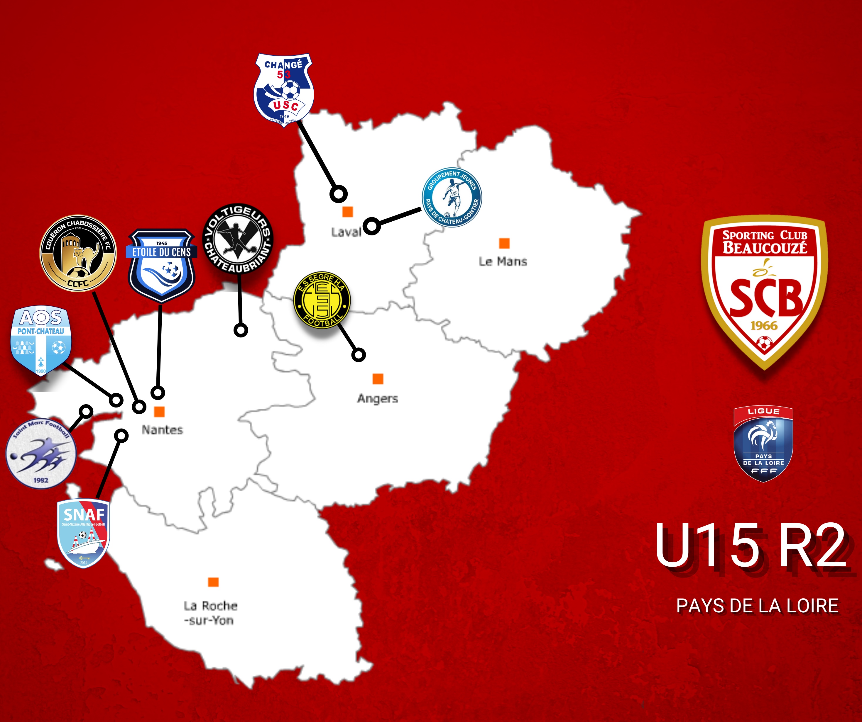 U15 R2 le groupe est connu !