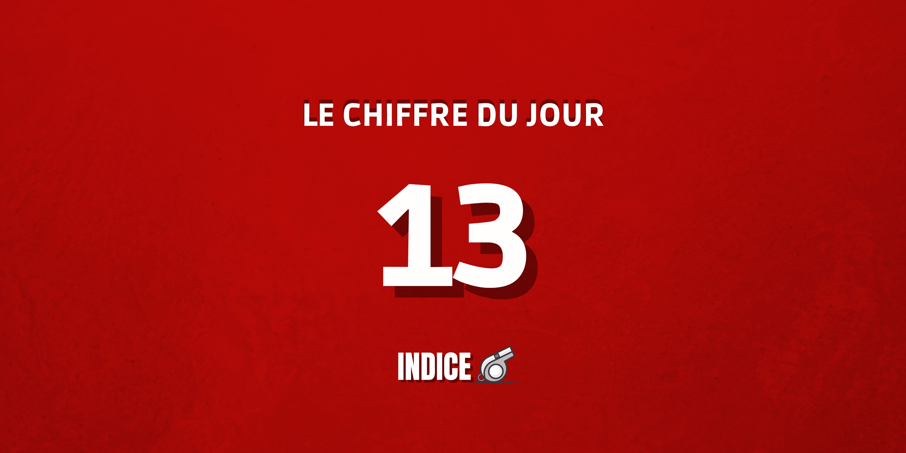 Le chiffre 13 comme le nombre d'arbitres au Sporting !