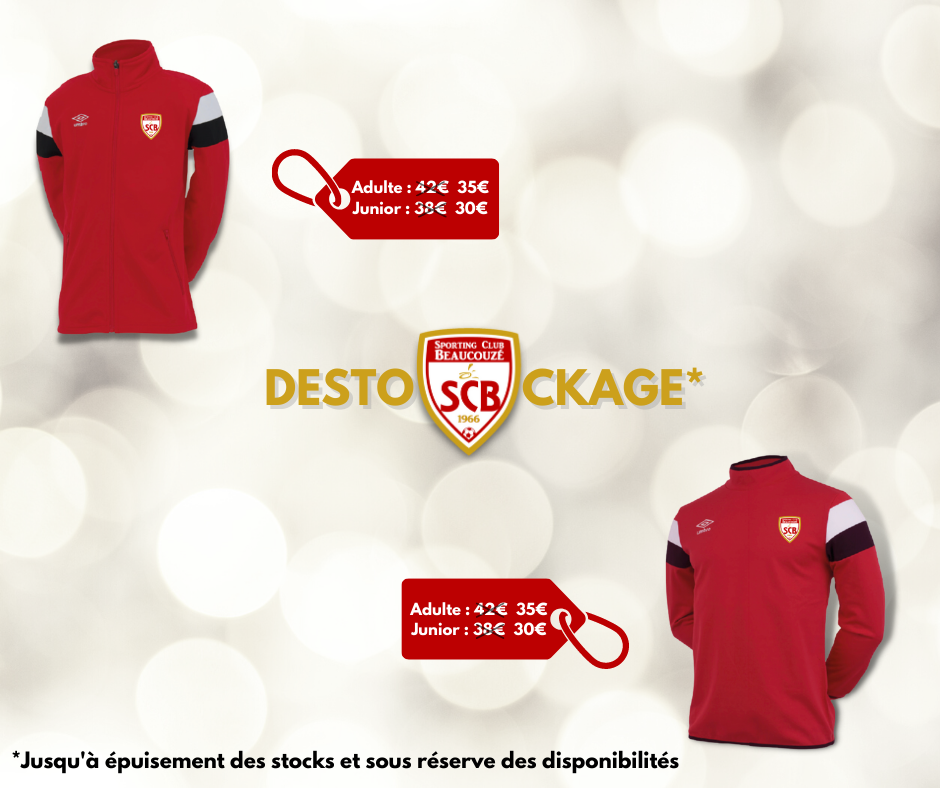 Destockage Veste et Sweat !