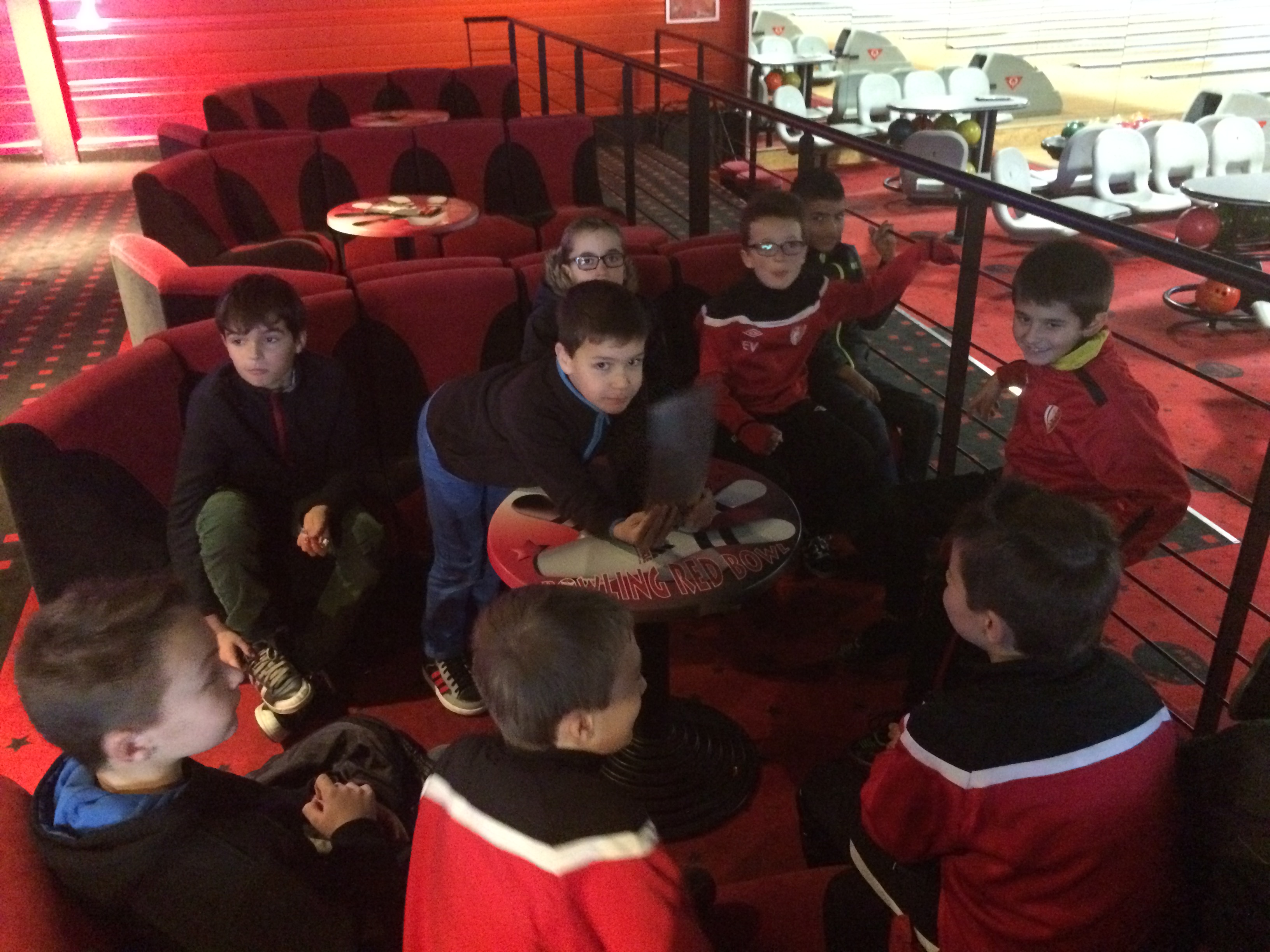 U11. Sortie bowling bien réussie !