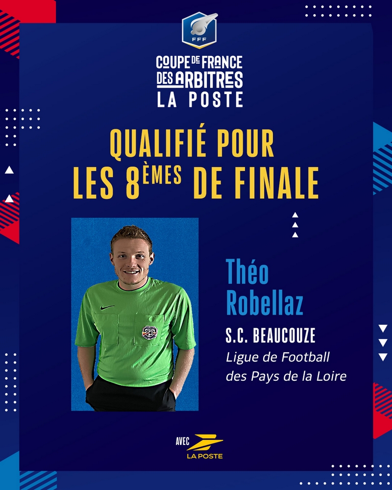 Théo ROBELLAZ en 8es de finale de la COUPE DE FRANCE 