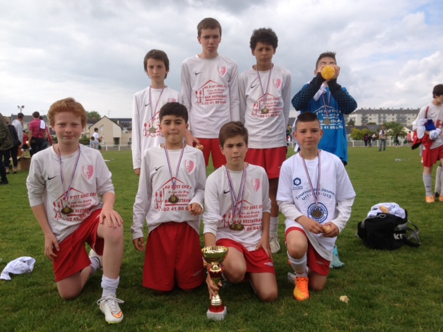 Nos U13 au Tournoi de Montreuil Juigné (49)