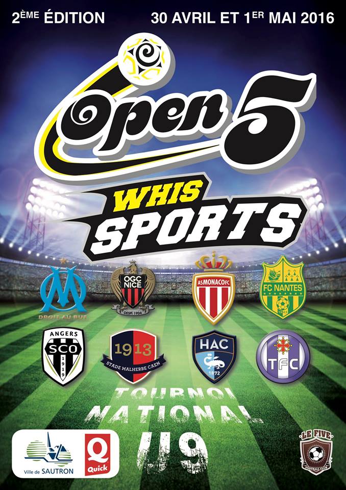 U9. Avec Le Havre AC à l'Open Five Whis Sports