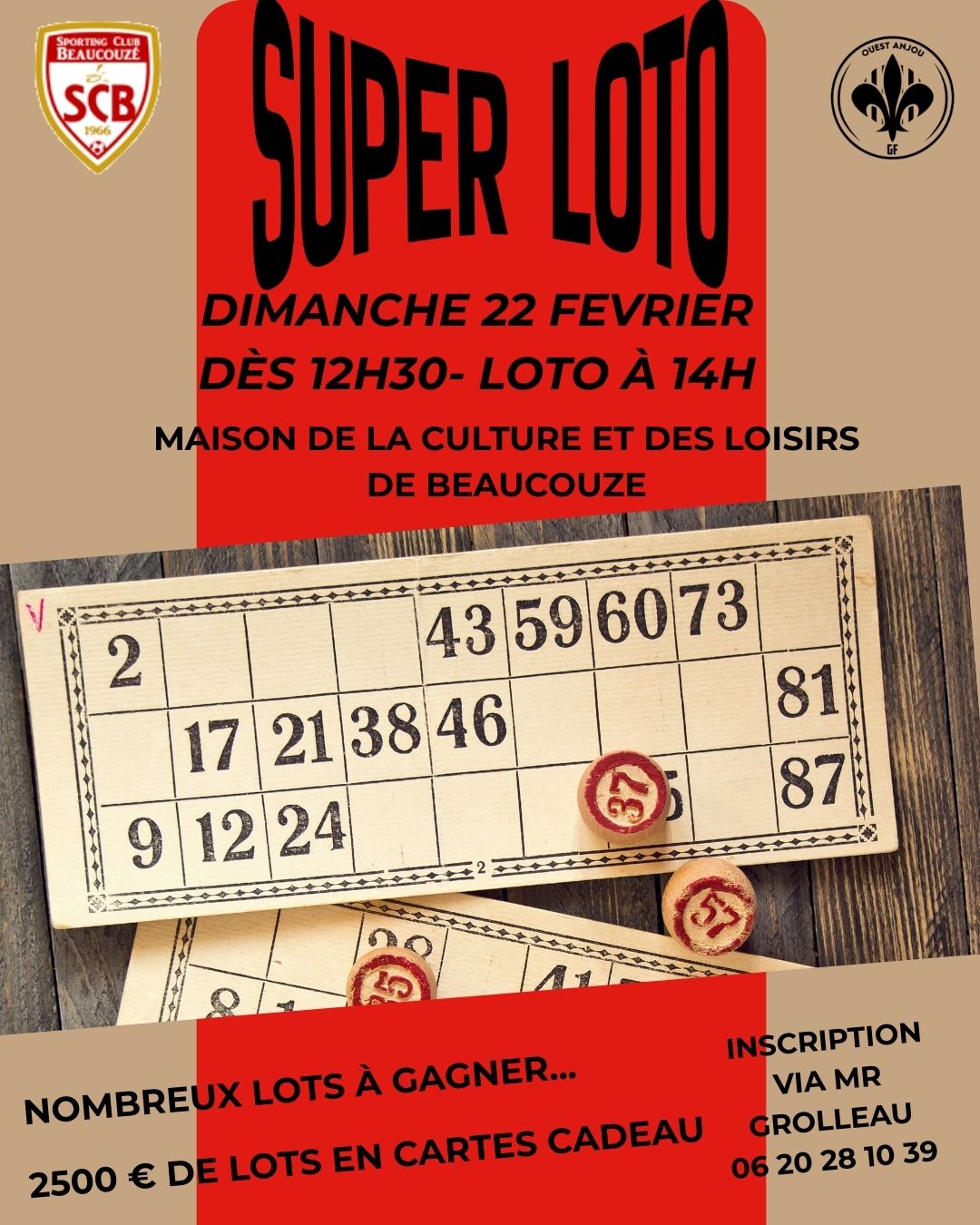 SUPER LOTO DU CLUB !