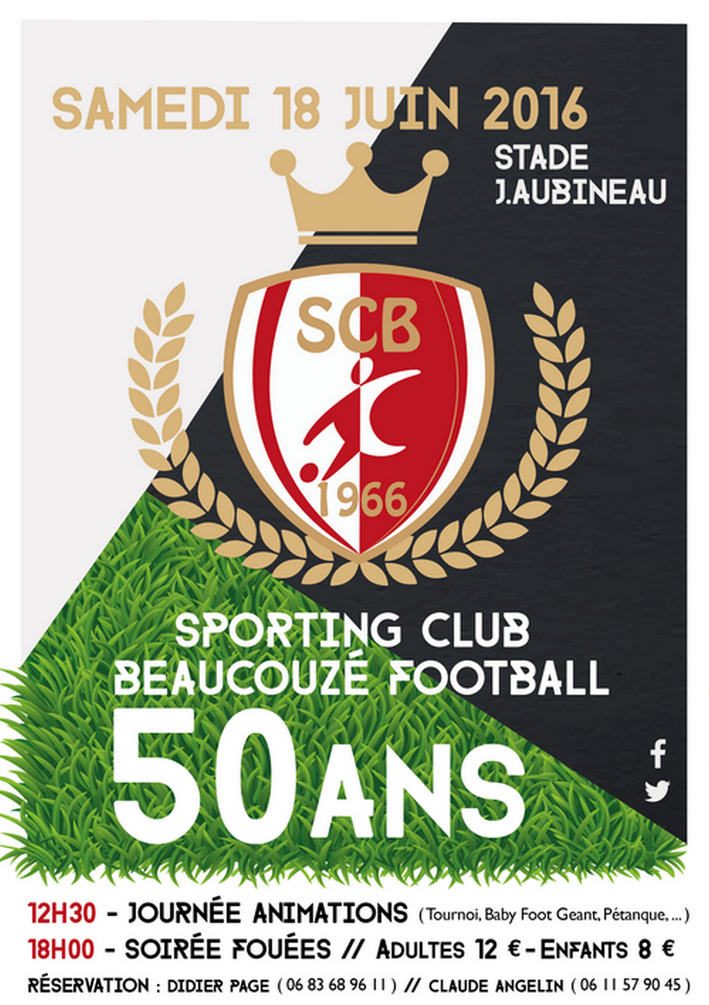 Le 18 juin prochain le club fêtera son demi-siècle d'existence ! 