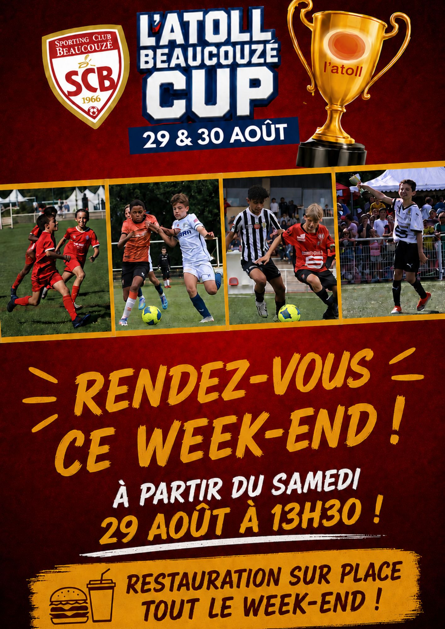 L'Atoll Cup 29 et 30 Août 2026