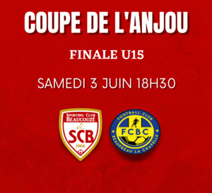 FINALE COUPE DE L'ANJOU U15 !