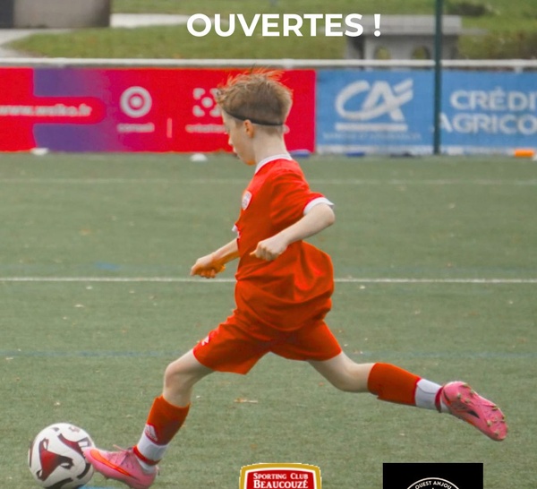 OUVERTURE DES INSCRIPTIONS AU STAGE D'AVRIL ⚽🐣